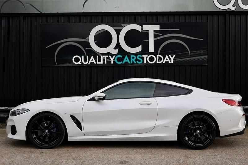 Used BMW 840 Comfort Edition 2018 White Coupe