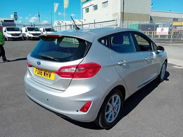 Used Ford Fiesta Zetec 2018 Silver Hatchback