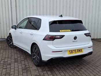 New VW Golf VIII Black Edition 150 HP (110 kW) 2025 White Hatchback