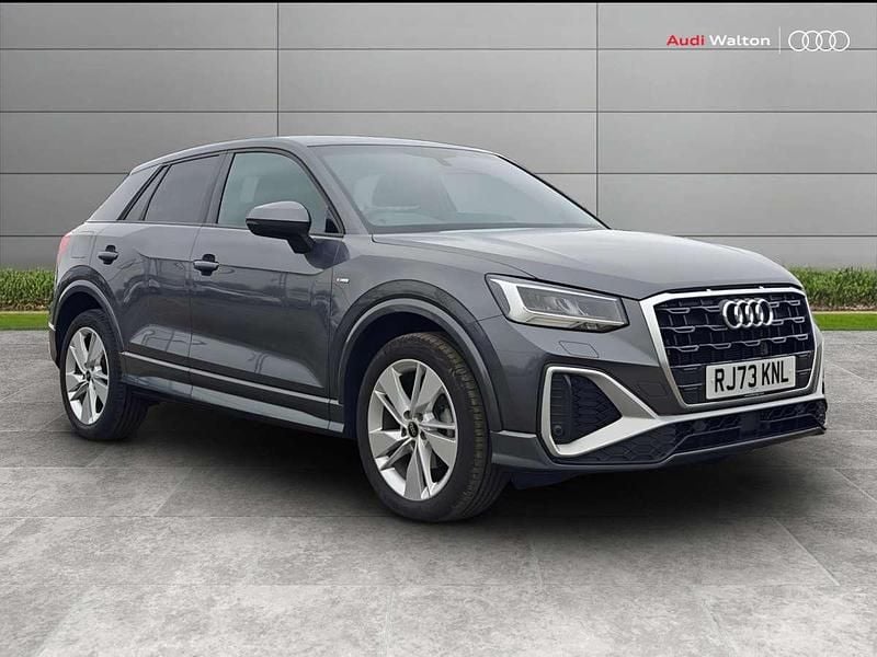 Grey Used 2023 Audi Q2 S-Line SUV | £25,990 (A bit pricey) - Image 1/4