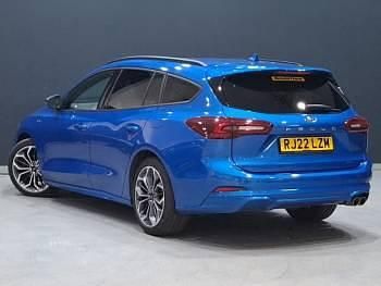 Used Ford Focus ST-Line 120 HP (88 kW) 2022 Blue Estate