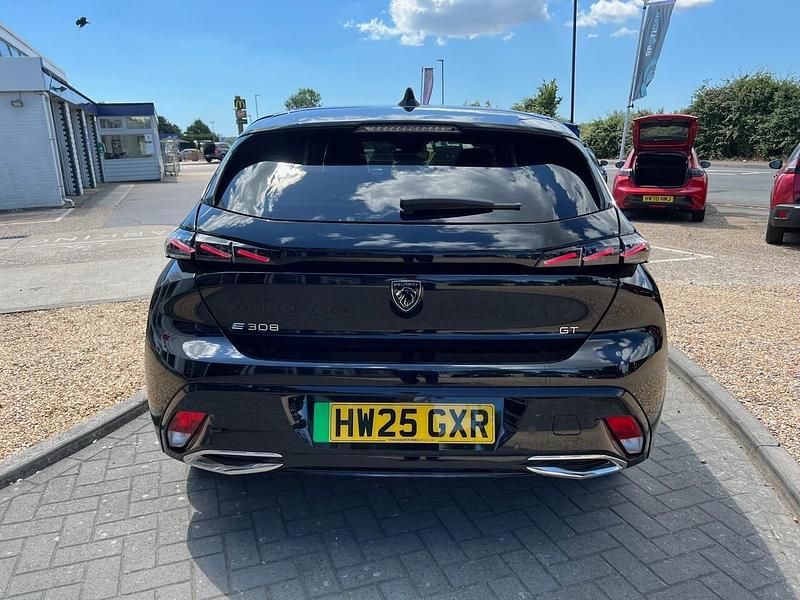 Used Peugeot e-308 GT 113 kW (154 HP) 2025 Black Hatchback