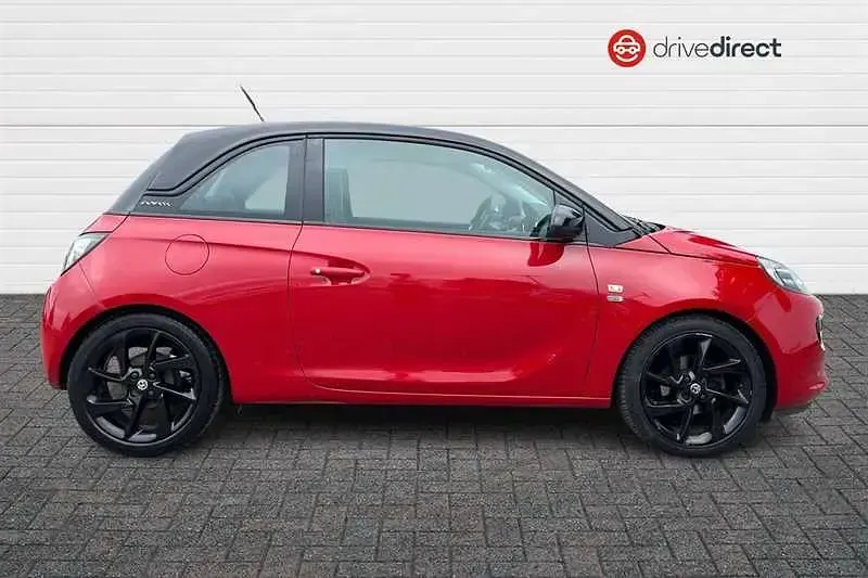 Used Vauxhall Adam 70 HP (51 kW) 2019 Red Hatchback