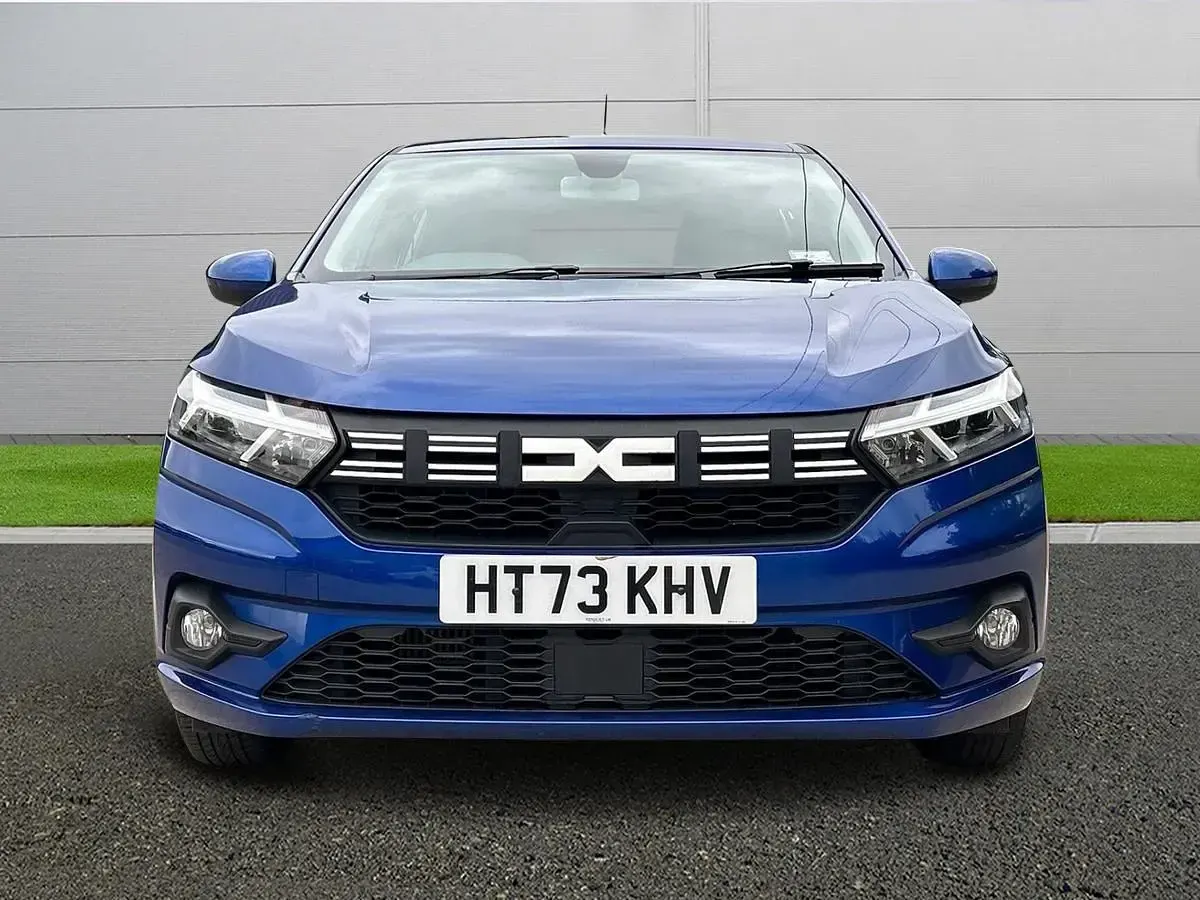 Used Dacia Sandero Expression 100 HP (73 kW) 2023 Blue Hatchback