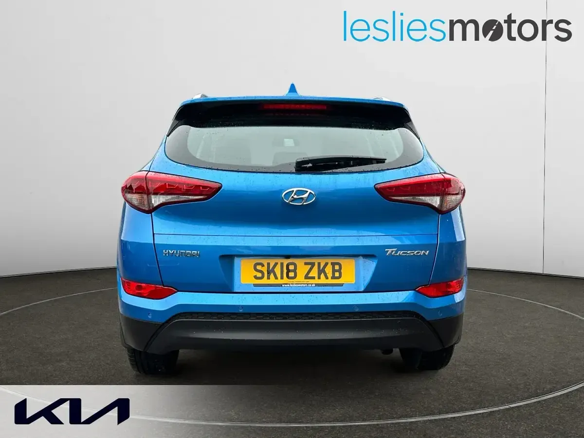 Used Hyundai Tucson SE 116 HP (85 kW) 2018 Blue SUV