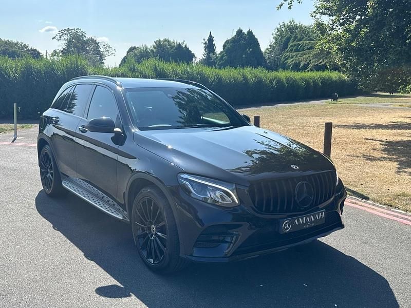 Black Used 2018 Mercedes GLC220 AMG line Estate | £22,990 (A bit pricey) - Image 1/4