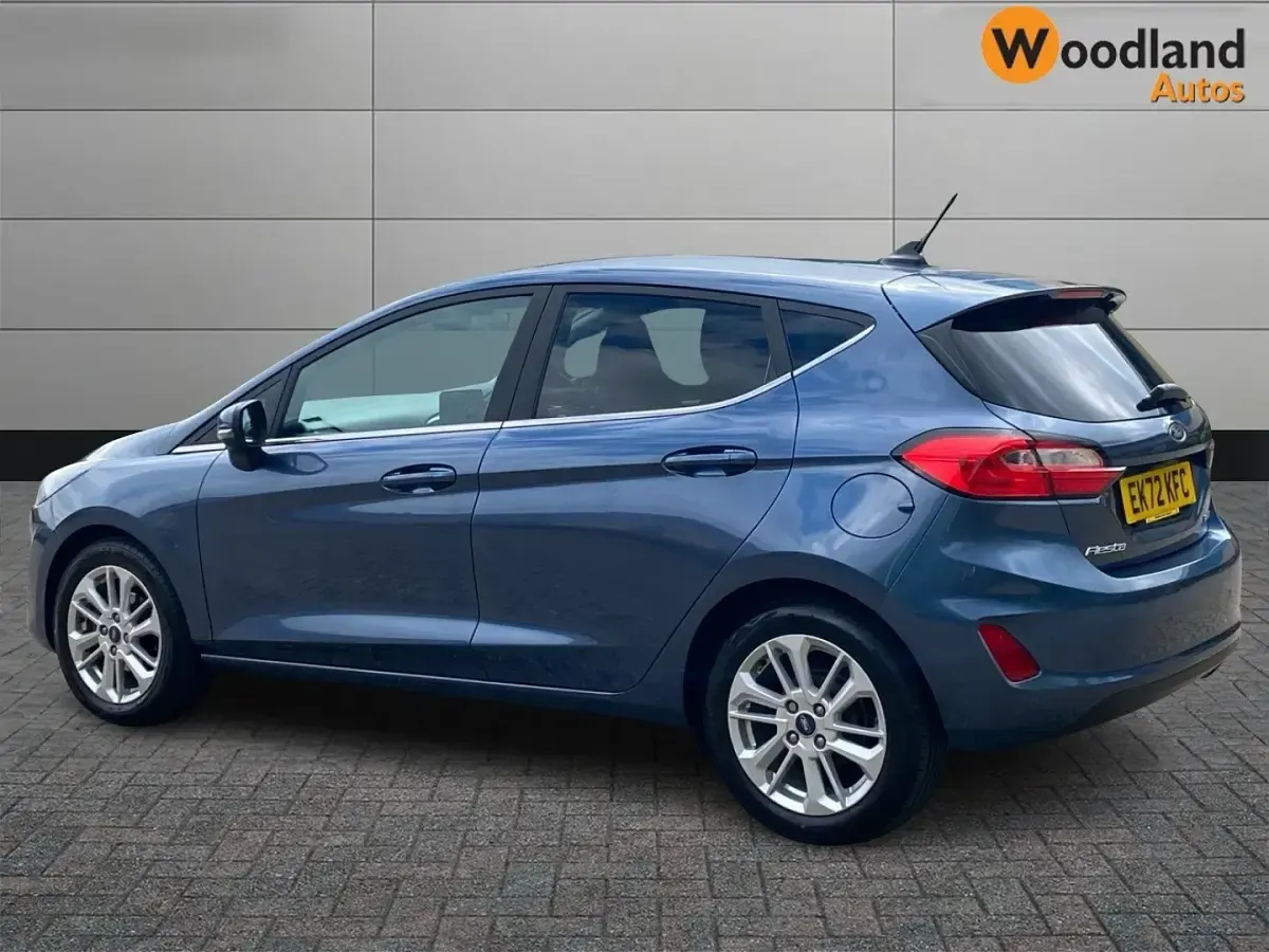 Used Ford Fiesta Titanium 2022 Blue Hatchback