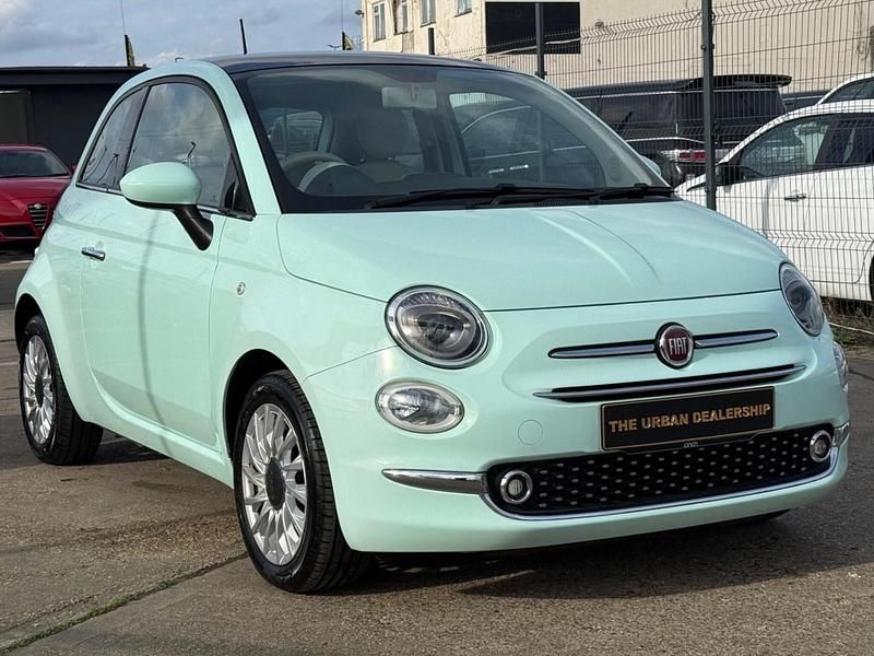 Begagnad Fiat 500 Lounge 2016 Grön Halvkombi