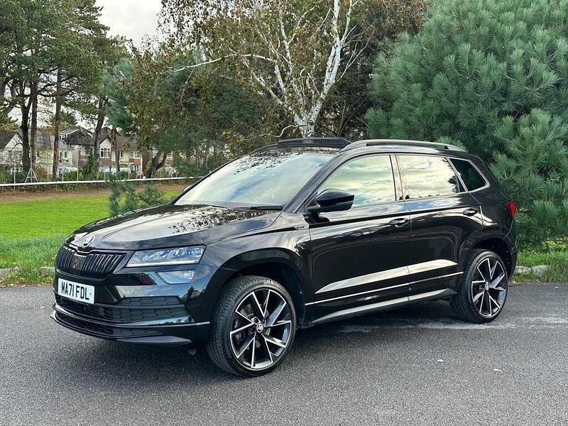 Used Skoda Karoq SportLine 2021 Black SUV