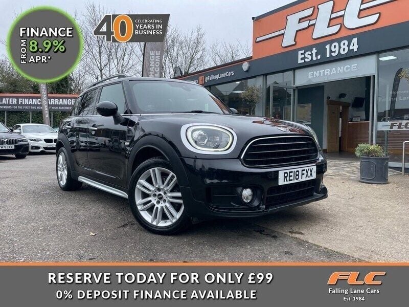 Black Used 2018 Mini Cooper Countryman SUV | £12,950 (Good price) - Image 1/3