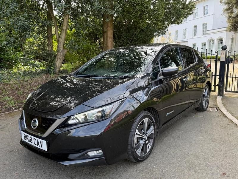 Usado Nissan Leaf 110 kW (150 HP) 2018 Preto Citadino