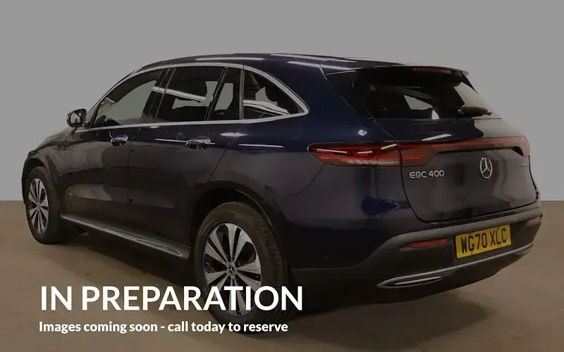 Used Mercedes EQC400 300 kW (408 HP) 2021 Blue SUV