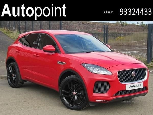 Red Used 2019 Jaguar E-Pace R-Dynamic SUV | £14,990 (Good price) - Image 1/4