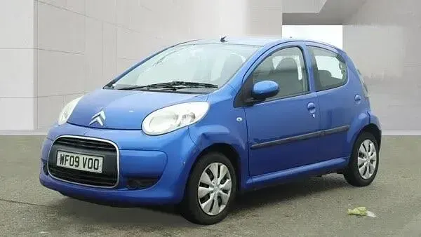 Used Citroën C1 VTR Sport 68 HP (50 kW) 2009 Blue Hatchback