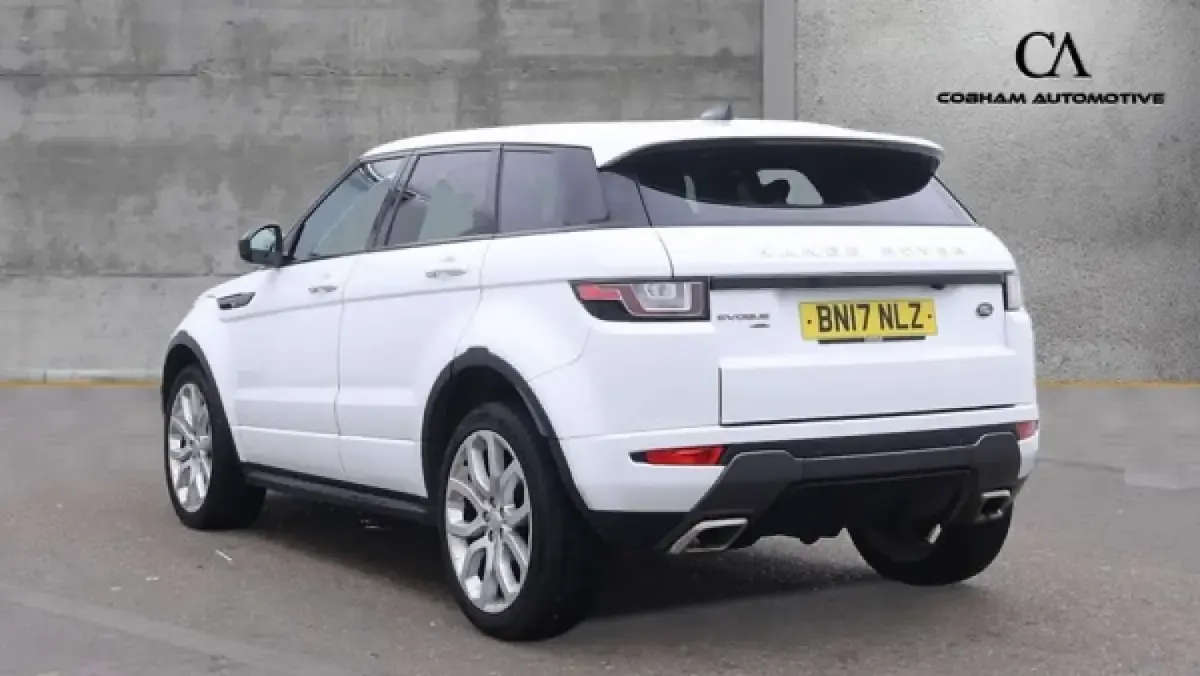 Used Land Rover Range Rover evoque HSE Dynamic 2017 White Estate