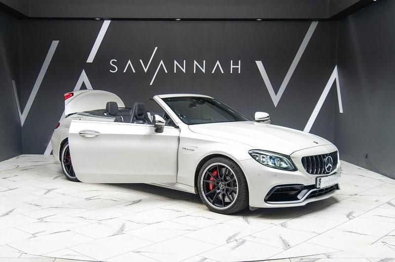 Used Mercedes C63 AMG Premium Plus 2020 White Cabriolet
