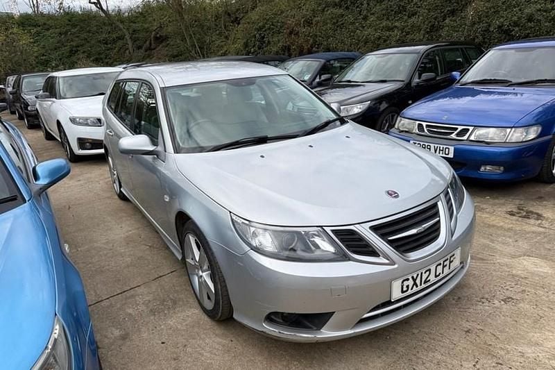 Silver Used 2012 Saab 9-3 Estate | £7,995 (Expensive) - Image 1/1