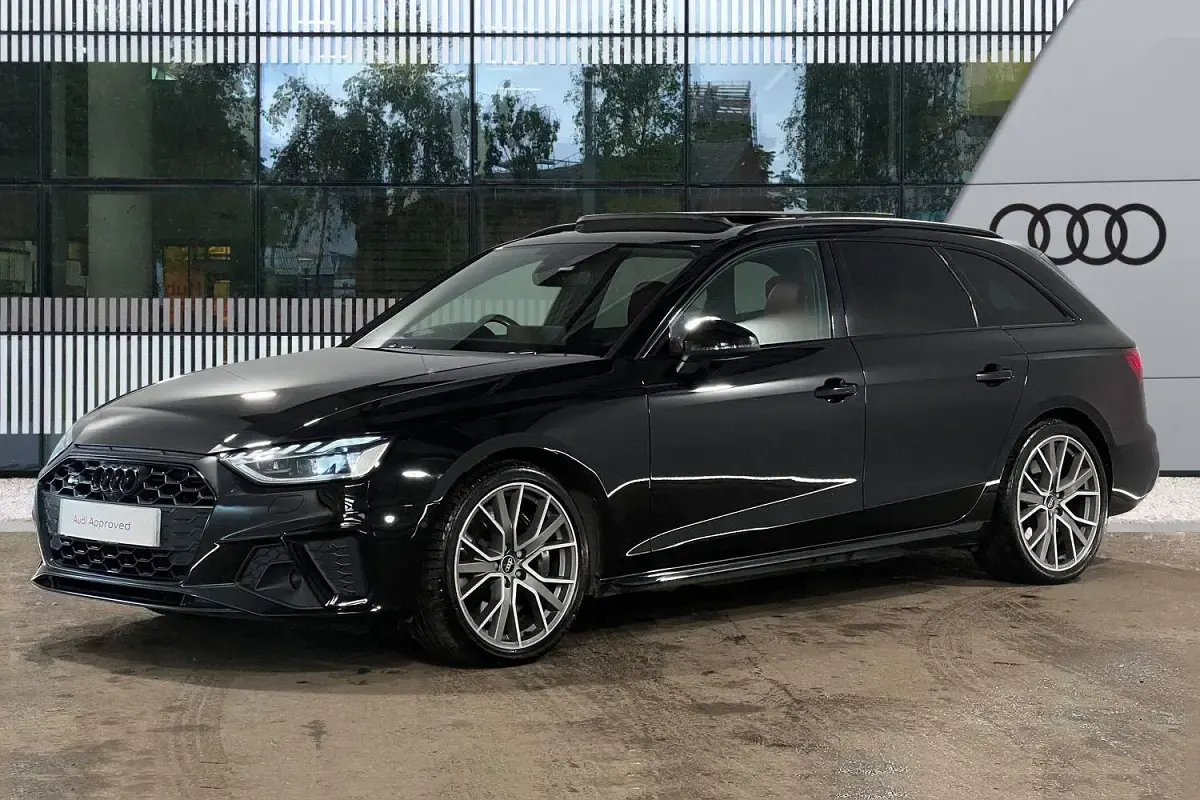 Used Audi S4 Black Edition 341 HP (250 kW) 2021 Black Estate
