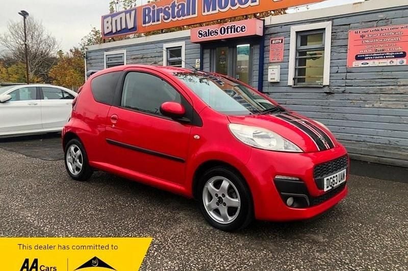 Red Used 2013 Peugeot 107 Allure Hatchback | £2,995 (Fair price) - Image 1/1
