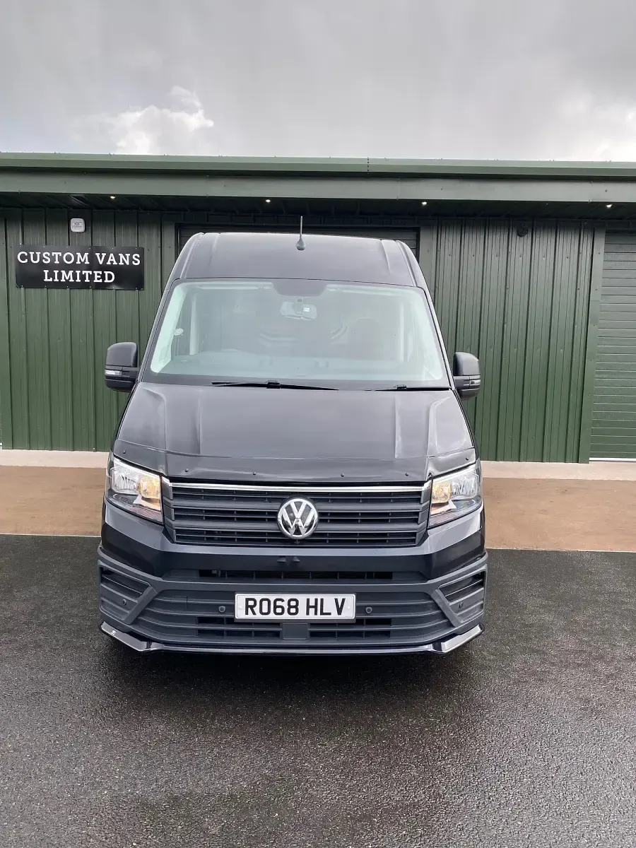 Used VW Crafter Trendline 140 HP (102 kW) 2018 Black Van