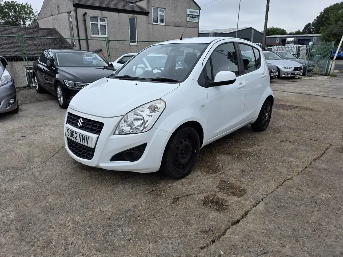 Used Suzuki Splash 2012 White Hatchback
