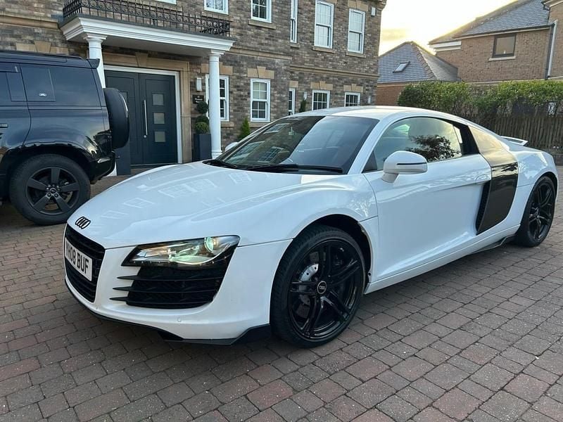 Begagnad Audi R8 Coupé Advanced 2008 Vit Sportkupé