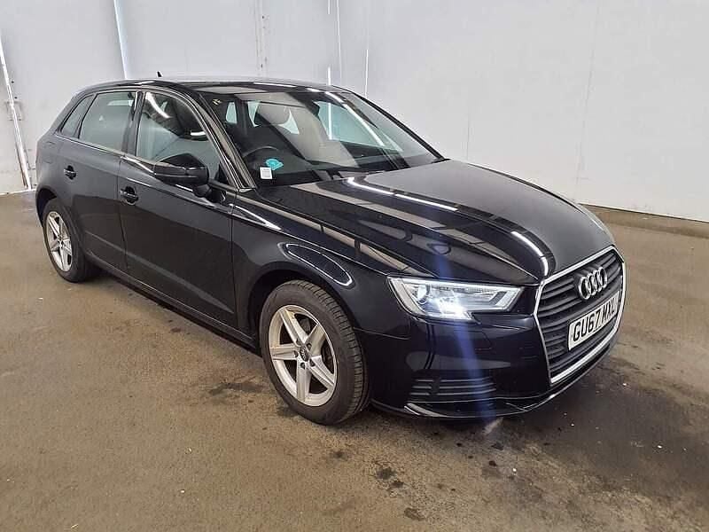 Brilliant black Used 2017 Audi A3 Business Hatchback | £9,295 (Good price) - Image 1/2