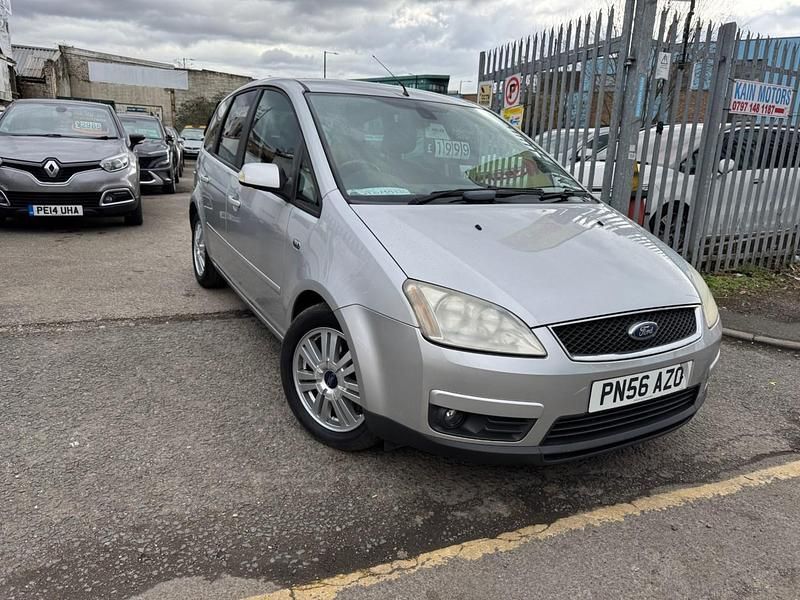 Silver Used 2007 Ford C-MAX Ghia MPV | £1,199 (Super price) - Image 1/4