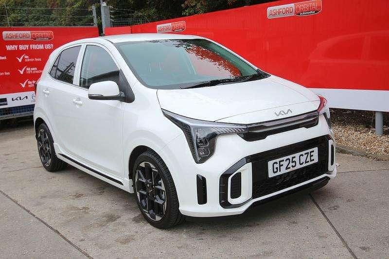 White New 2025 Kia Picanto GT-Line Hatchback | £17,495 (Fair price) - Image 1/4