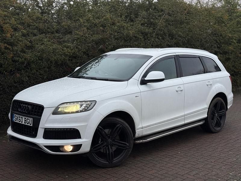 White Used 2010 Audi Q7 S-Line SUV | £5,450 (Expensive) - Image 1/4