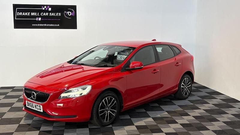 Red Used 2016 Volvo V40 Momentum Estate | £8,999 (Fair price) - Image 1/4