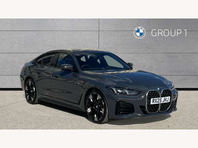 Grey Used 2025 BMW 420 M Sport Coupe | £44,995 (Expensive) - Image 1/4