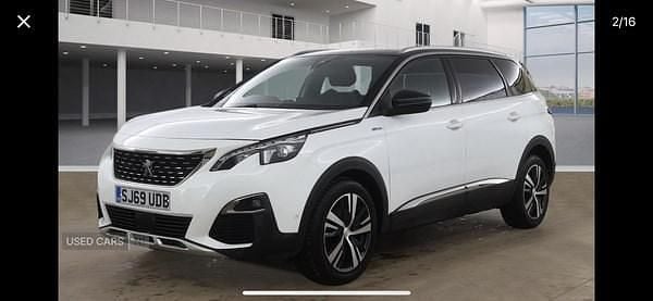 Used Peugeot 5008 GT-line 130 HP (95 kW) 2019 White SUV