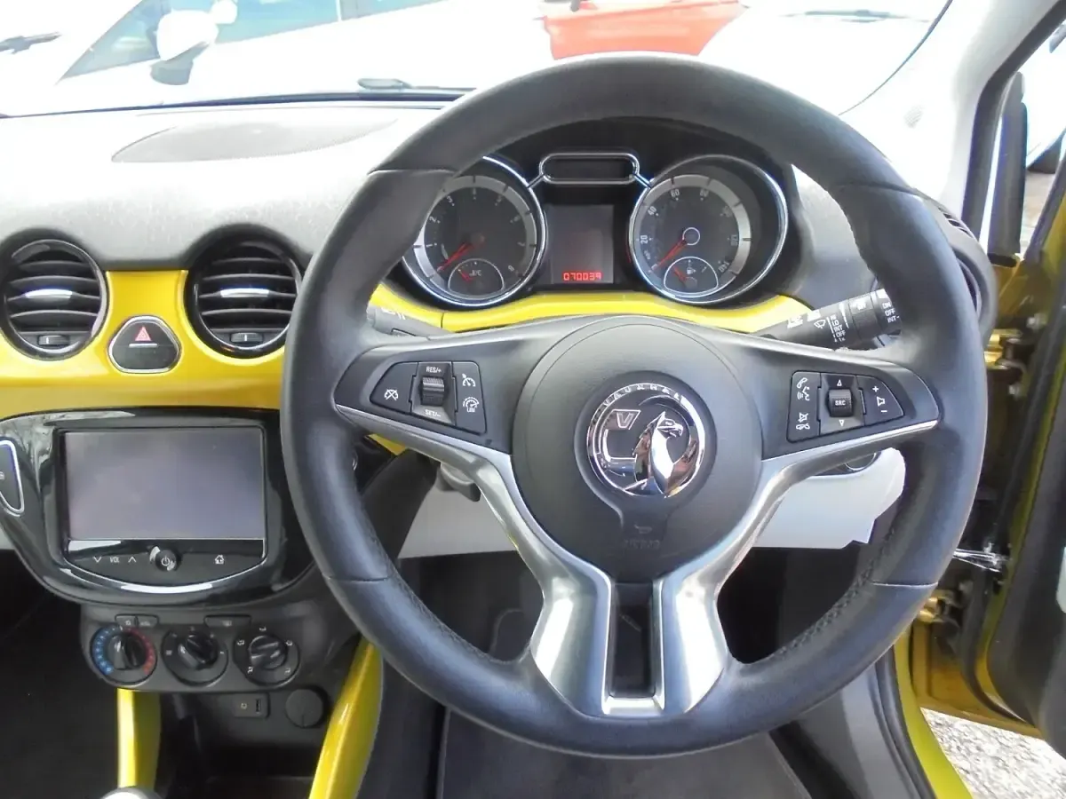 Used Vauxhall Adam Jam 2015 Yellow Hatchback