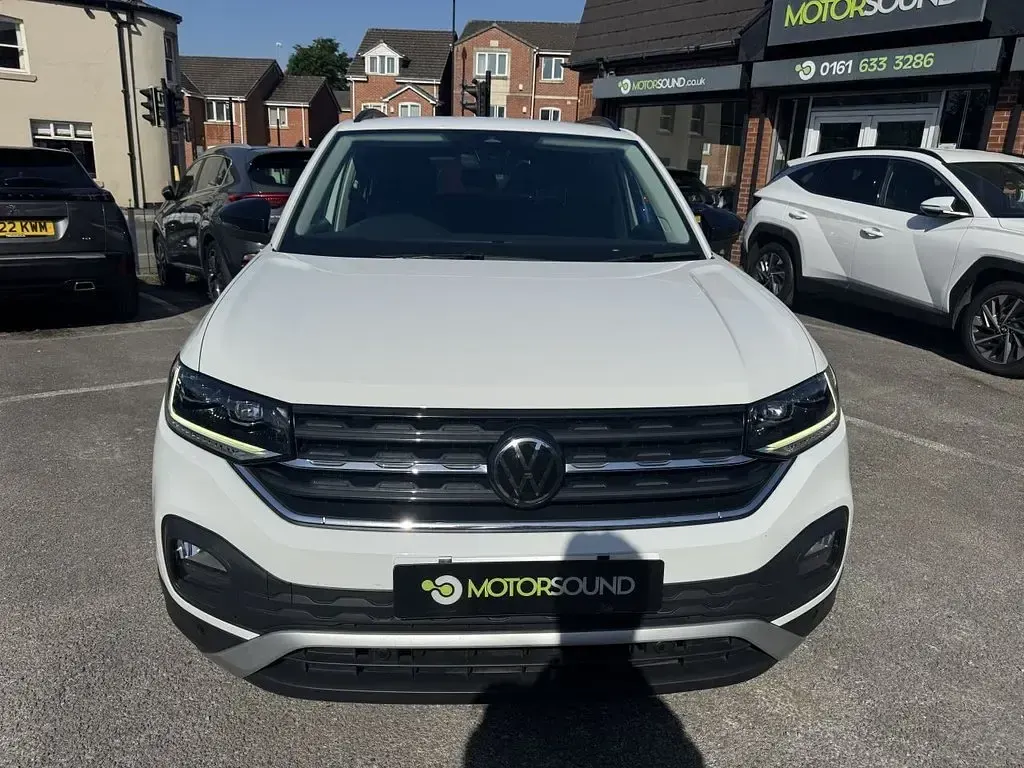 Used VW T-Cross Black Edition 115 HP (84 kW) 2024 White SUV
