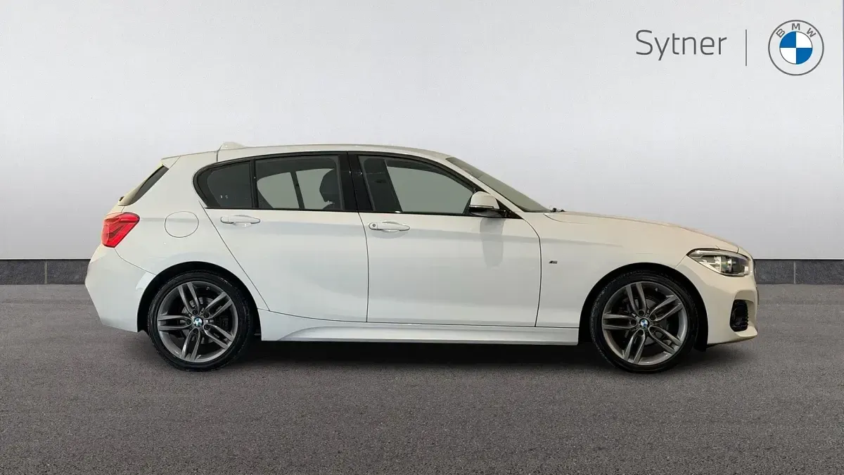 Used BMW 118 M Sport 134 HP (98 kW) 2019 White Hatchback