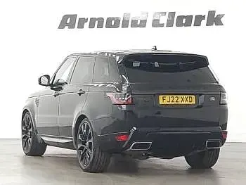 Used Land Rover Range Rover Sport 400 HP (294 kW) 2022 Black SUV