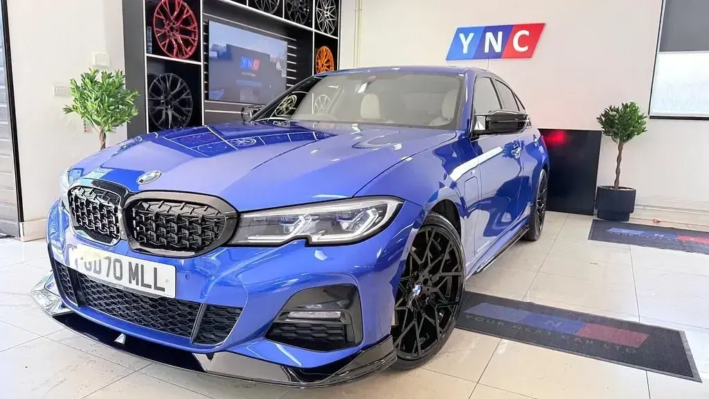 Usado BMW 330e M Sport 2020 Azul Sedan