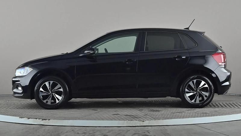 Used VW Polo Match 80 HP (58 kW) 2021 Black Hatchback