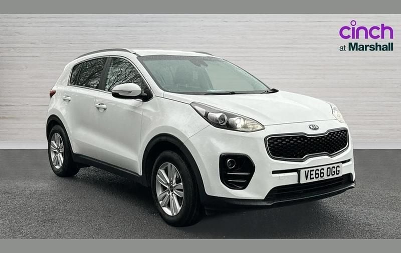 Used Kia Sportage 129 HP (94 kW) 2017 White SUV