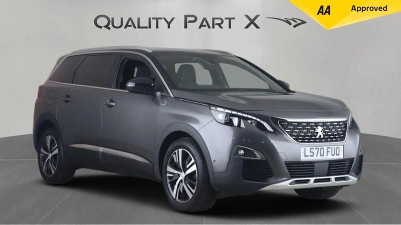 Grey Used 2020 Peugeot 5008 GT-line Hatchback | £16,599 (Fair price) - Image 1/3