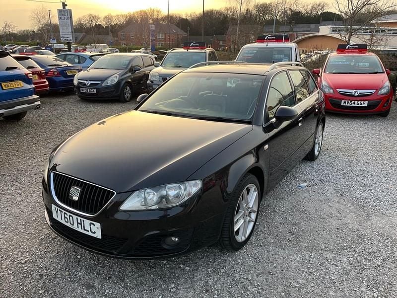 Used Seat Exeo SE 143 HP (105 kW) 2011 Black Estate