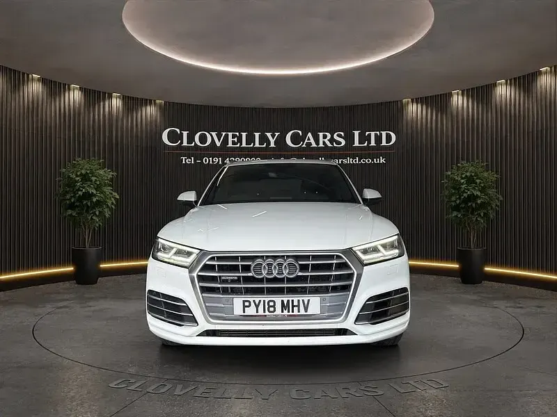 Used Audi Q5 S-Line 286 HP (210 kW) 2018 White SUV