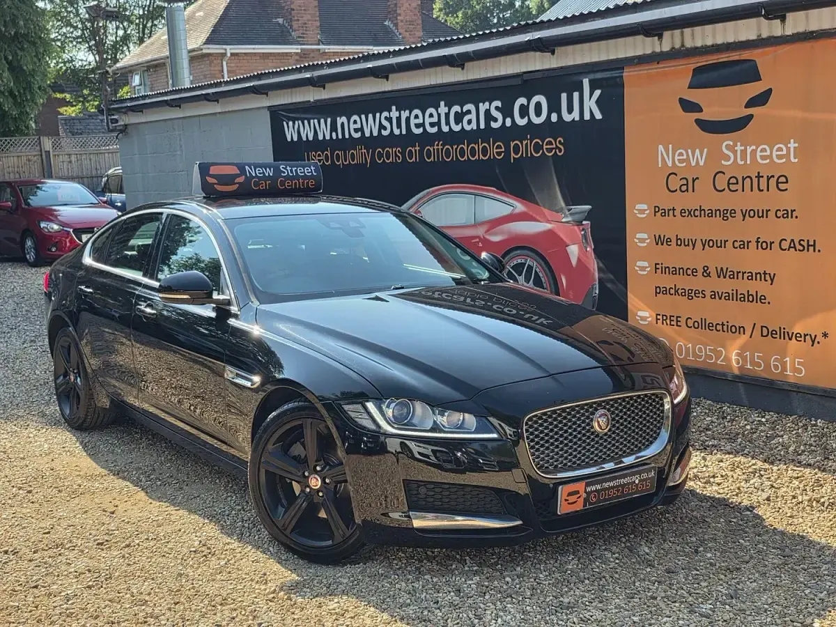 Used Jaguar XF Portfolio 2018 Black Sedan