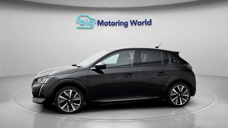 Used Peugeot e-208 Premium 100 kW (136 HP) 2022 Black Hatchback
