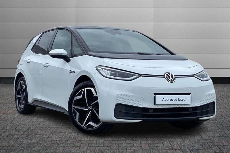 White Used 2021 VW ID.3 Pro Hatchback | £18,003 (Good price) - Image 1/4