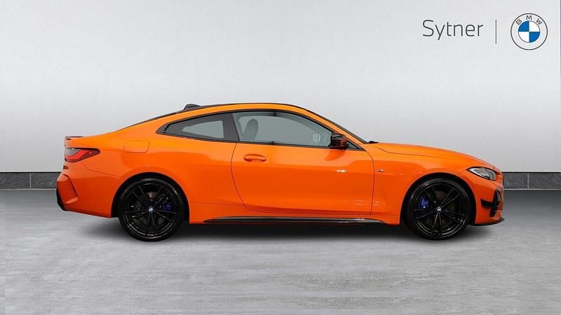 Used BMW M440 Comfort Edition 374 HP (275 kW) 2022 Orange Sedan