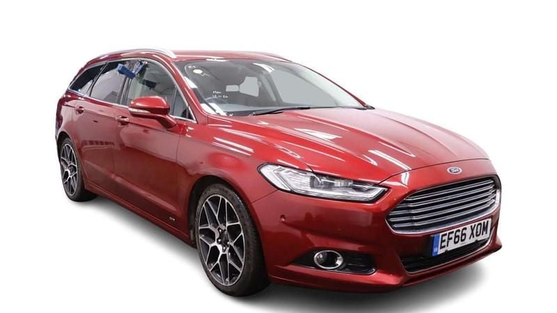 Used Ford Mondeo Titanium 150 HP (110 kW) 2016 Red Estate