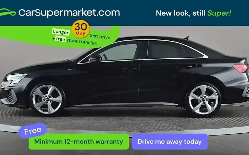 Begagnad Audi A3 S-Line 150 HK (110 kW) 2024 Sedan
