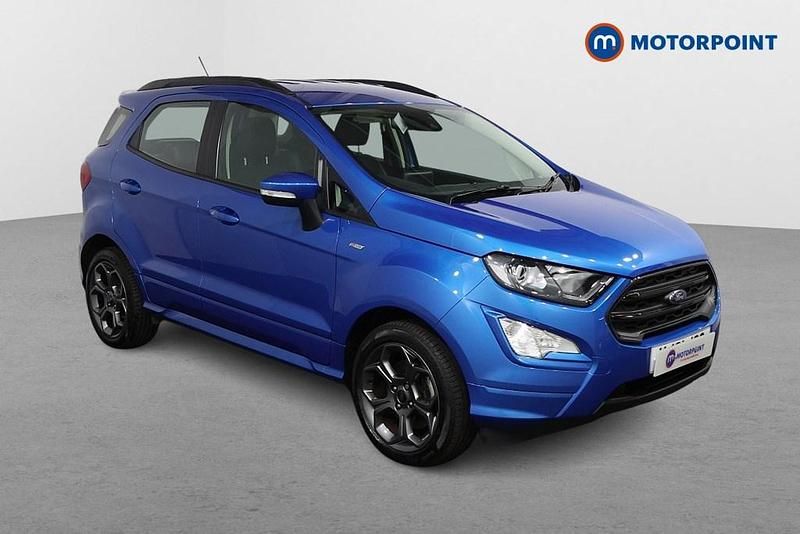 Blue Used 2021 Ford Ecosport ST-Line SUV | £10,299 (Good price) - Image 1/4